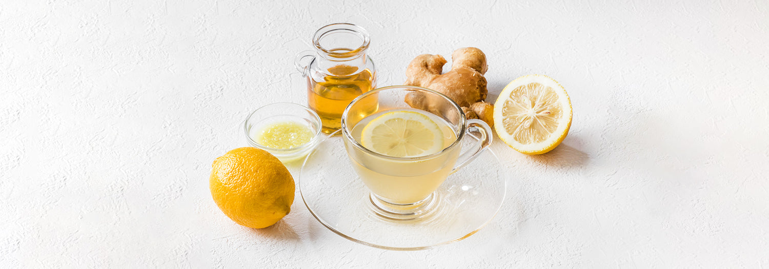 Ginger Lemon and Honey Tea