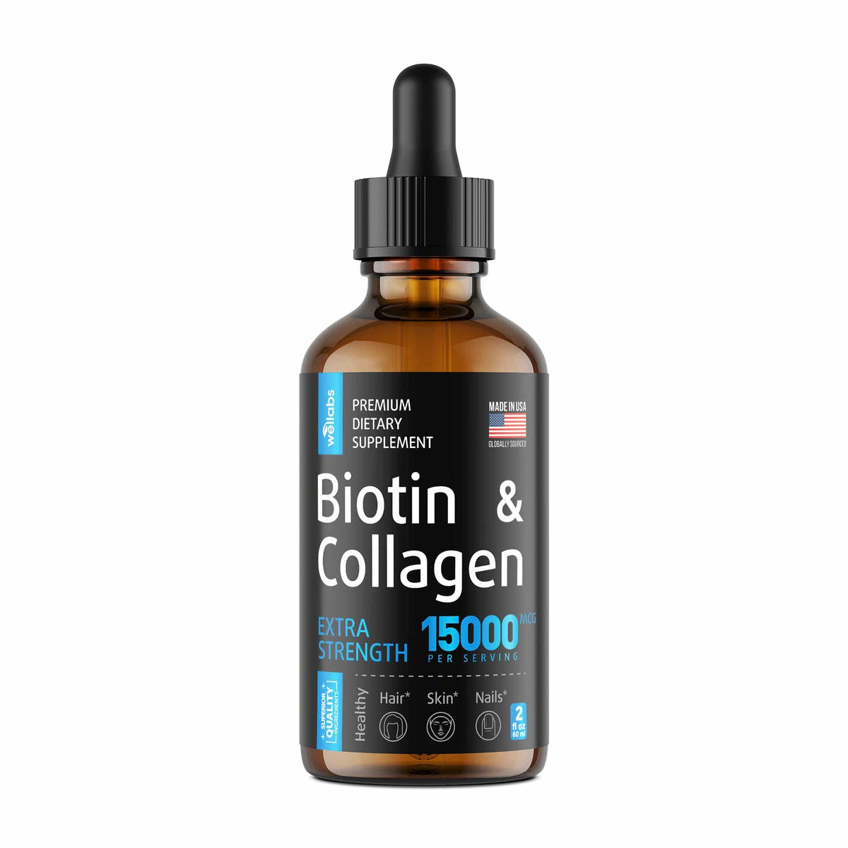 biotin & collagen drops