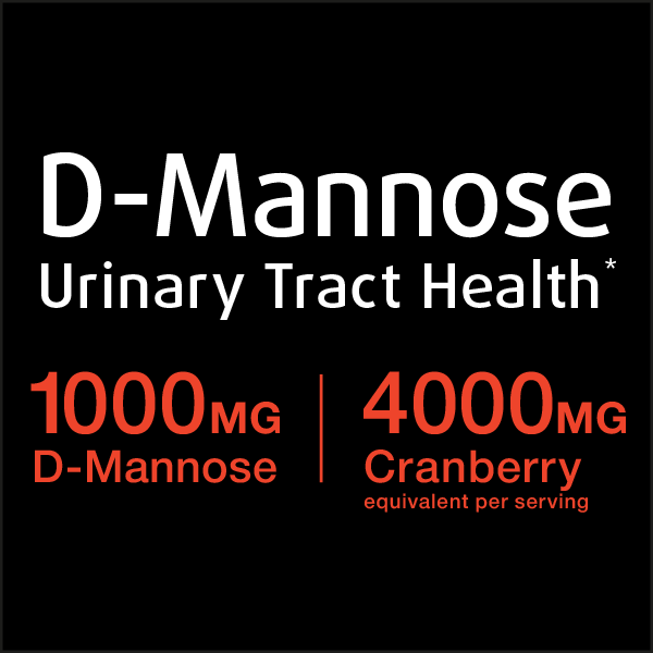 Cranberry And D-Mannose Pills - Buy 3 Get 1 Free